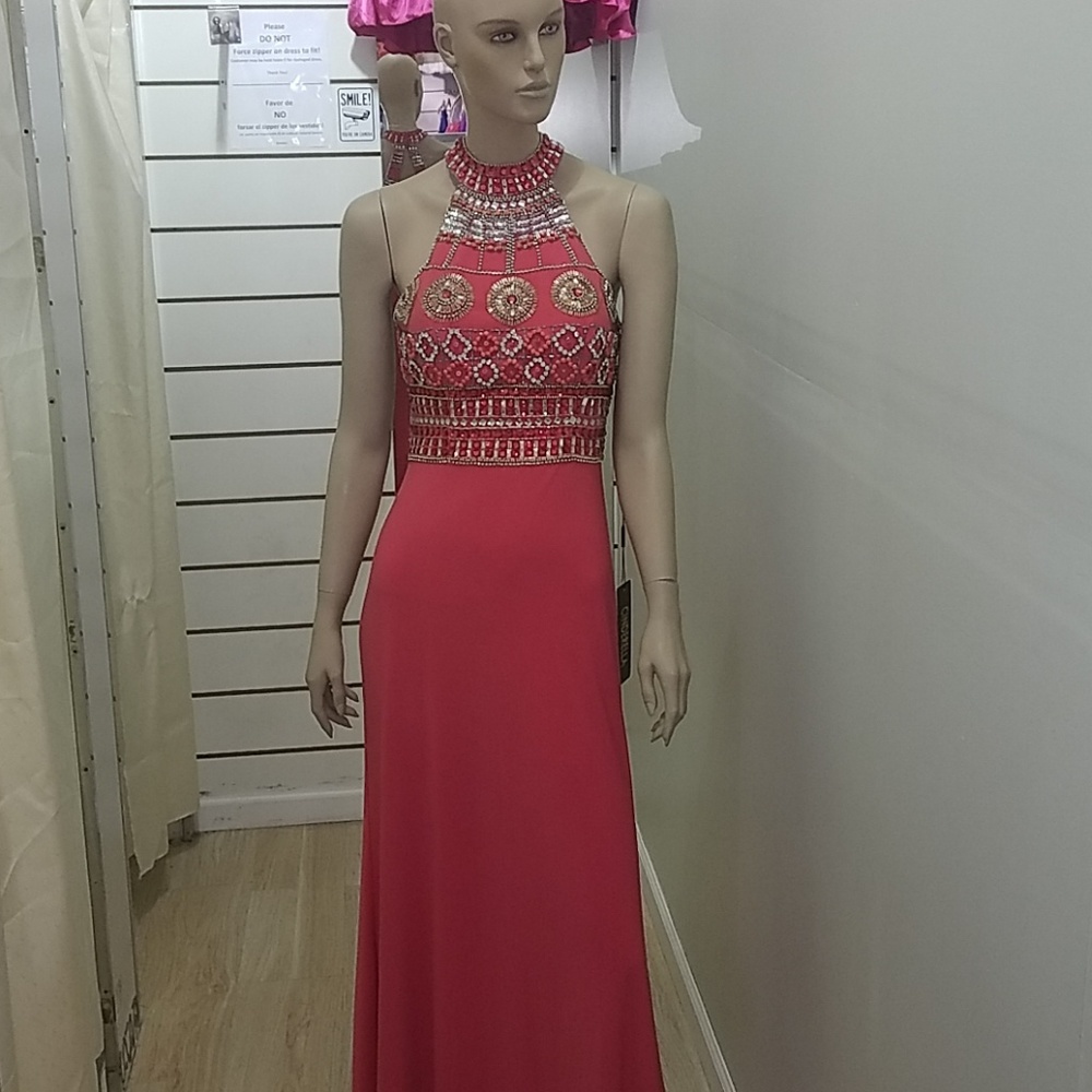 Long wedding dress